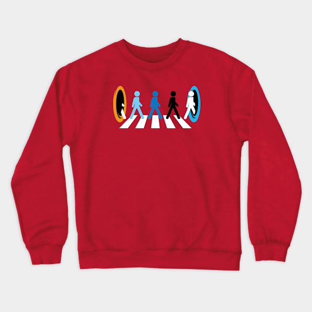 Keep Walking Crewneck Sweatshirt by flyingmouse365